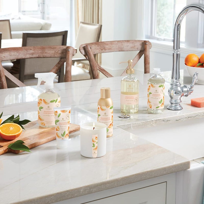 Thymes Candle - 8 Oz - Mandarin Coriander - Image 4